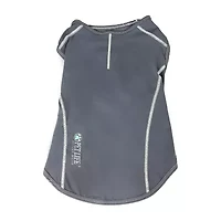 Pet Life ® Active 'Racerbark' 4-Way Stretch Performance Dog Tank Top T-Shirt