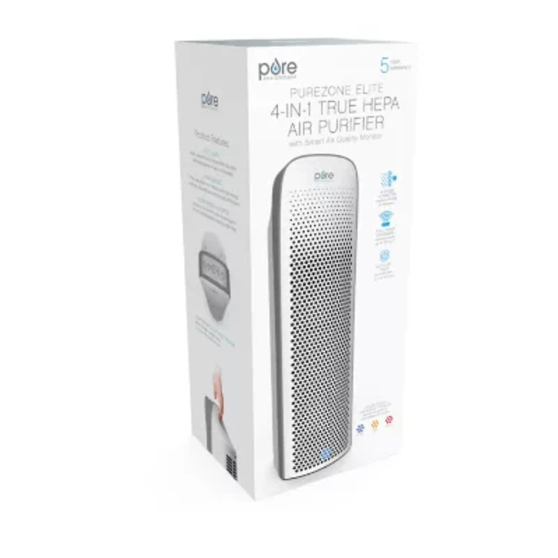 Pure Enrichment Purezone Elite 4-In-1 True Hepa Air Purifier