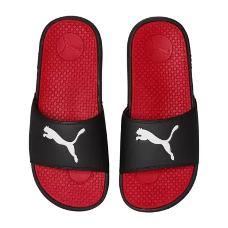 PUMA Big Kid Boys Cool Cat Slide Sandals