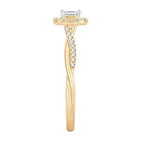 Womens / CT. T.W. Natural White Diamond 10K Gold Engagement Ring