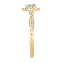 Womens / CT. T.W. Natural White Diamond 10K Gold Pear Engagement Ring