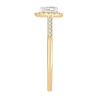 Womens / CT. T.W. Natural White Diamond 10K Gold Pear Engagement Ring