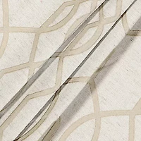 Eclipse Ambiance Lattice Draft Stopper Grommet Top Energy Saving 100% Blackout Single Curtain Panel