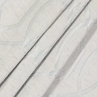 Eclipse Ambiance Lattice Draft Stopper Grommet Top Energy Saving 100% Blackout Single Curtain Panel