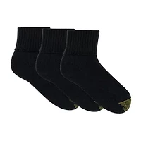 Gold Toe Bermuda Womens 3 Pair Turncuff Socks
