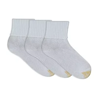 Gold Toe Bermuda Womens 3 Pair Turncuff Socks