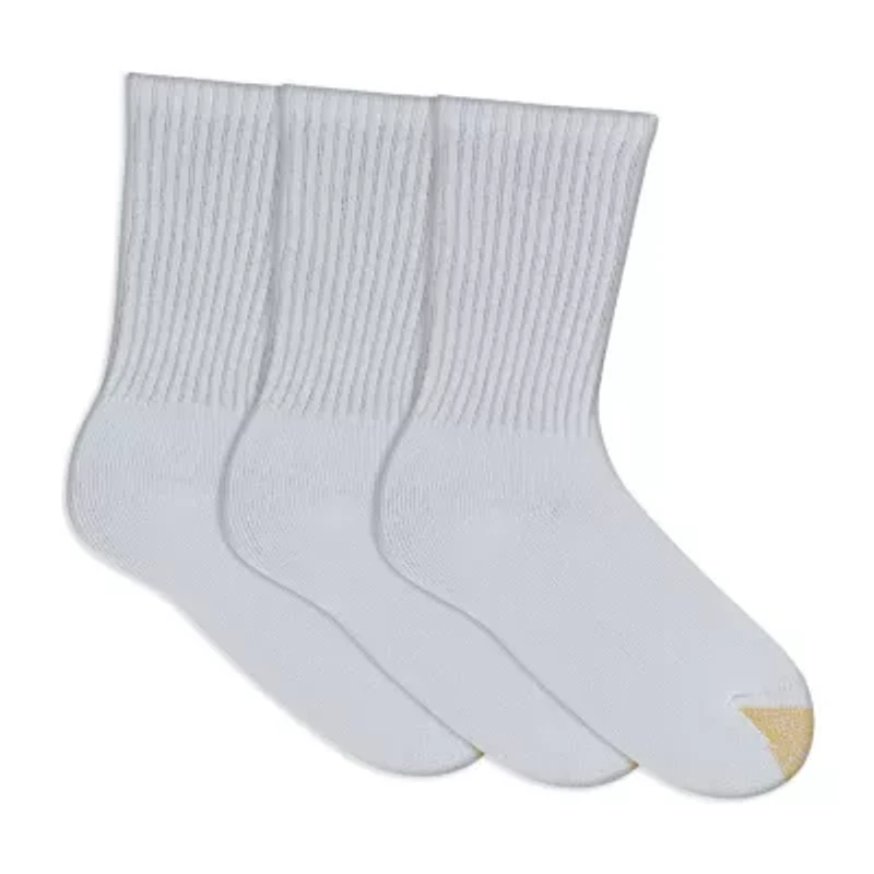 Gold Toe Ultra Tec Womens 3 Pair Crew Socks