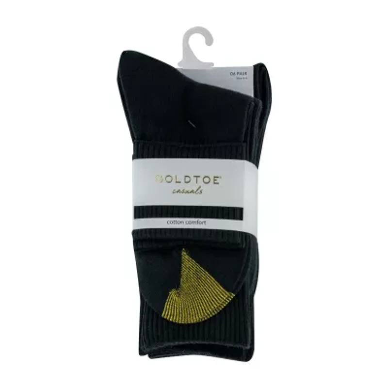 Gold Toe Womens 6 Pair Turncuff Socks