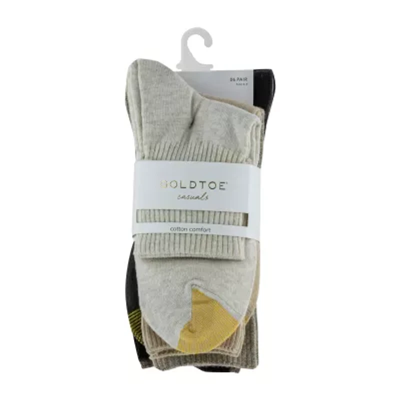 Gold Toe Womens 6 Pair Turncuff Socks