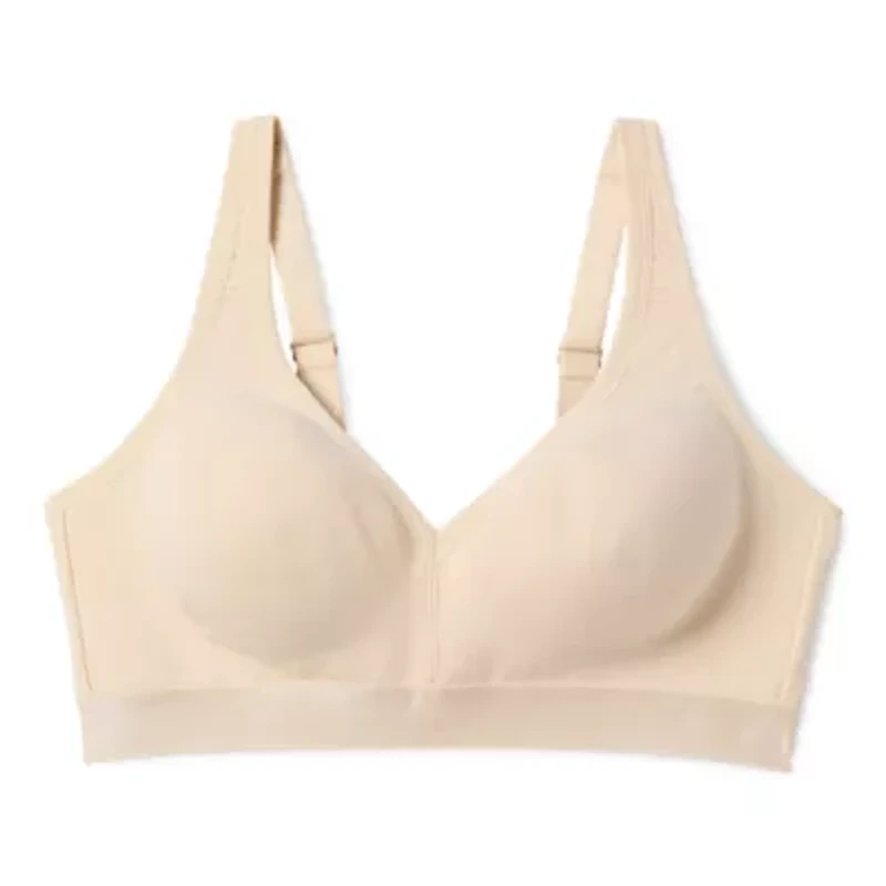 Ambrielle Cotton Tailored Unlined Wirefree Bra