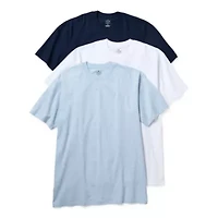 Stafford Heavyweight Mens 3 Pack Short Sleeve Crew Neck T-Shirt Tall