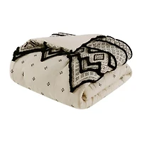 INK+IVY Marta 3 Piece Flax and Cotton Blended Comforter Set