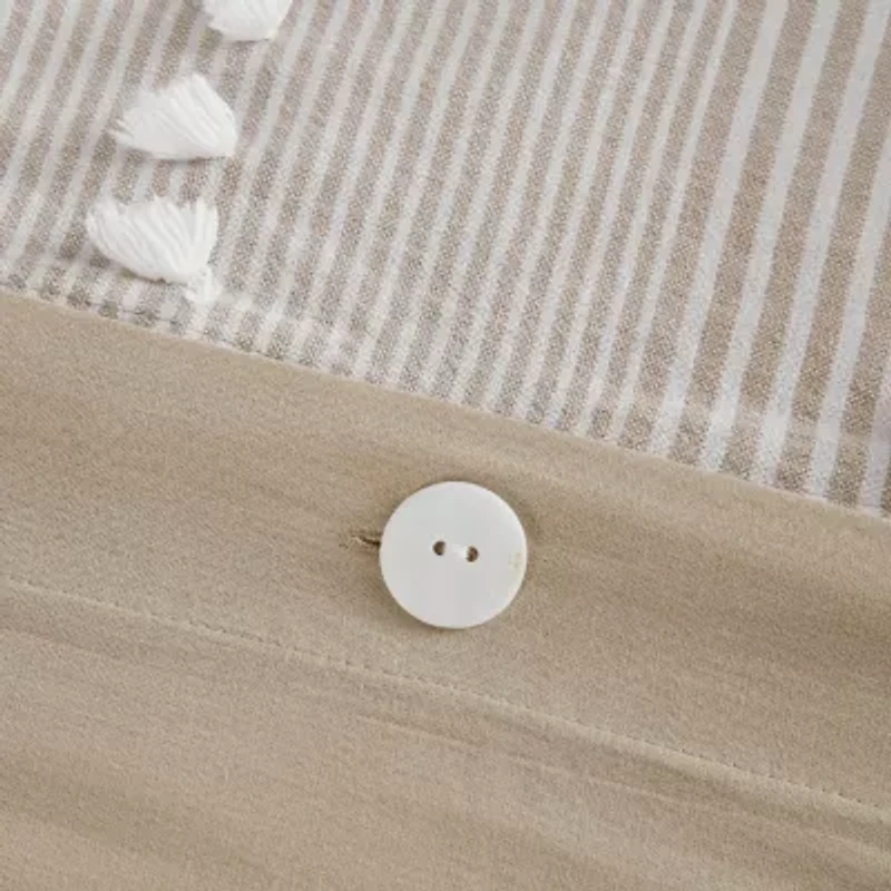 Harbor House Anslee 3-pc. Embroidered Duvet Cover Set