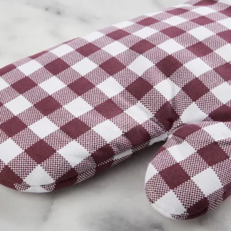 KitchenAid Gingham 2-pc. Oven Mitt Set