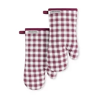 KitchenAid Gingham 2-pc. Oven Mitt Set