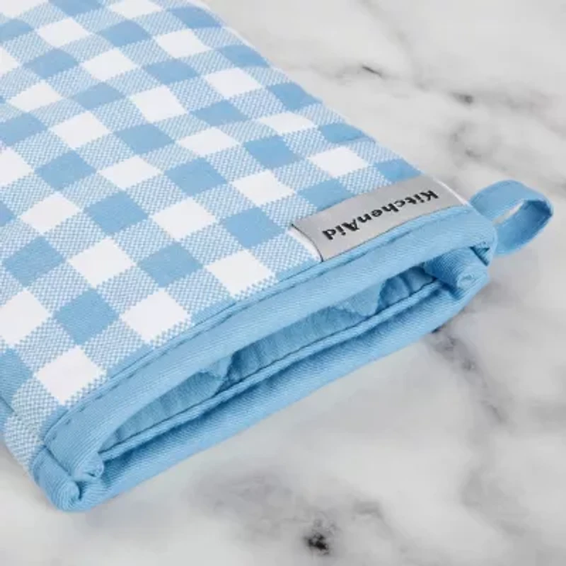 KitchenAid Gingham 2-pc. Oven Mitt Set