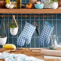 KitchenAid Gingham 2-pc. Oven Mitt Set