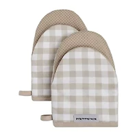 KitchenAid Gingham Mini 2-pc. Oven Mitt Set