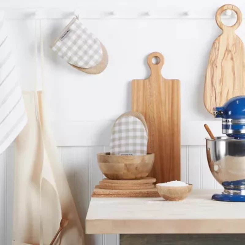 KitchenAid Gingham Mini 2-pc. Oven Mitt Set