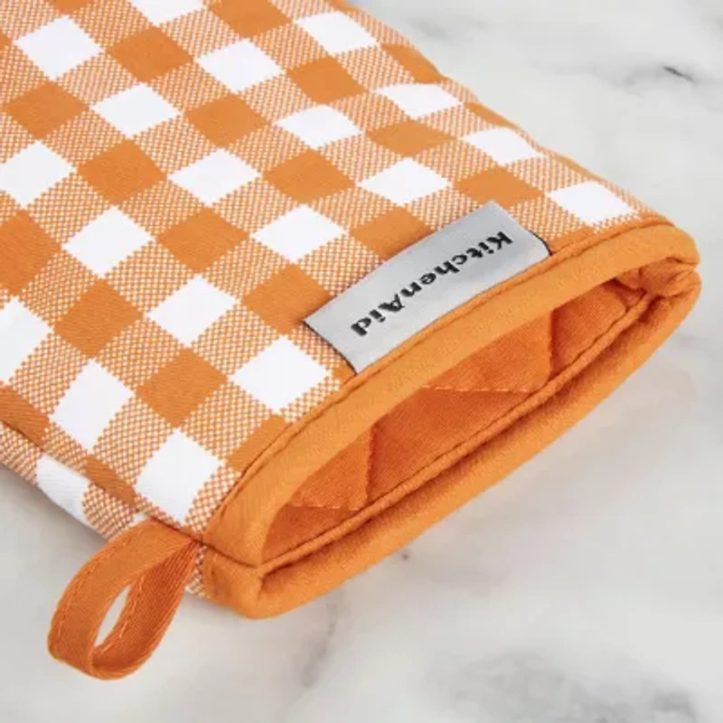 KitchenAid Gingham Mini 2-pc. Oven Mitt Set