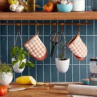 KitchenAid Gingham Mini 2-pc. Oven Mitt Set