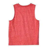Okie Dokie Toddler & Little Boys Crew Neck Sleeveless Tank Top