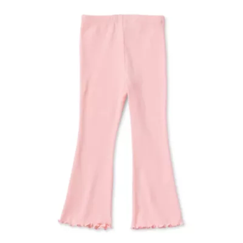 Okie Dokie Toddler & Little Girls Flare Full Length Leggings