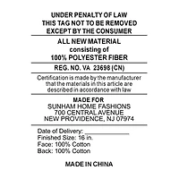 Laurel Manor Toile Garden Round Throw Pillow