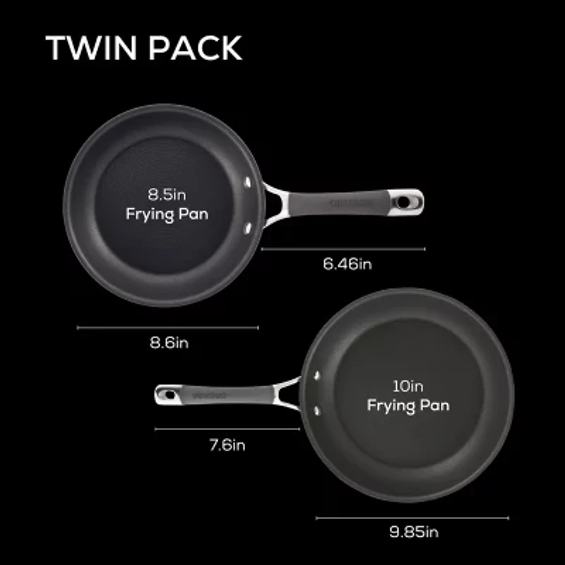 Circulon Radiance Hard Anodize 2-pc. Frying Pan Set