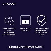 Circulon Radiance Hard Anodized 10-qt. Wide Stockpot