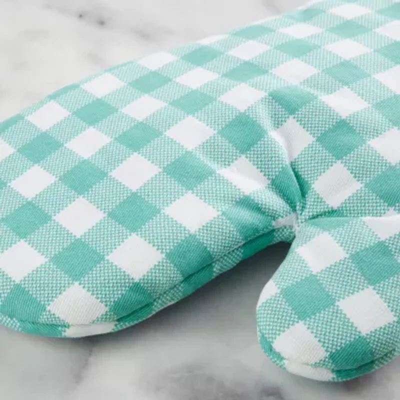 KitchenAid Gingham 2-pc. Oven Mitt Set