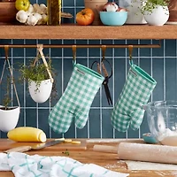 KitchenAid Gingham 2-pc. Oven Mitt Set