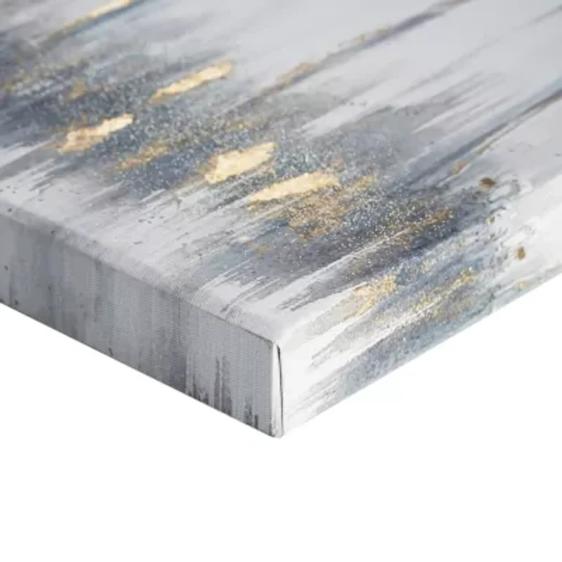 Madison Park Blue Midst Forest Canvas Art