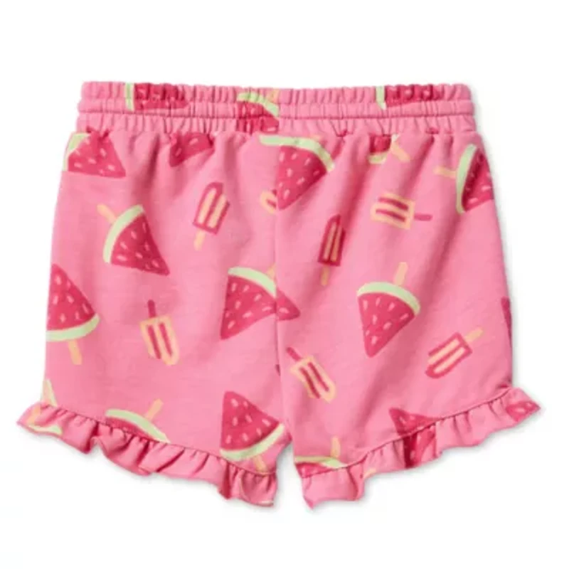 Okie Dokie Toddler & Little Girls Pull-On Short