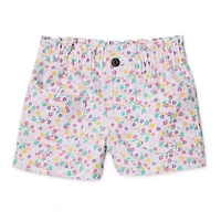 Okie Dokie Toddler & Little Girls Stretch Fabric Denim Short