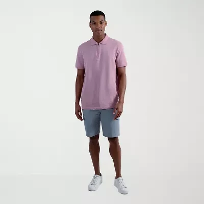 Haggar Cotton Mens 10 1/2" Mid Rise Cargo Short