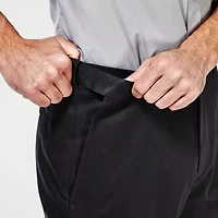 Haggar Premium No Iron Khaki Mens Classic Fit Flat Front Pant
