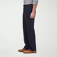 Haggar Premium No Iron Khaki Mens Classic Fit Flat Front Pant