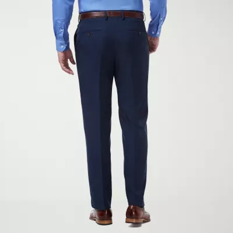 Haggar Premium Comfort Mens Classic Fit Flat Front Pant