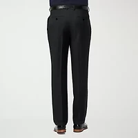Haggar Premium Comfort Mens Cuffed Classic Fit Pleated Pant