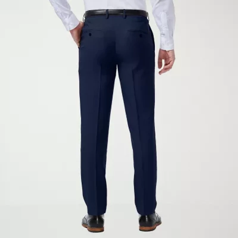 Haggar Premium Comfort Mens Slim Fit Dress Flat Front Pant