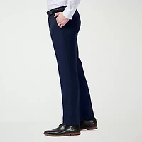 Haggar Premium Comfort Mens Slim Fit Dress Flat Front Pant