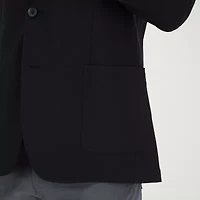 Haggar Smart Wash Tailored Highland Mens Stretch Fabric Regular Fit Blazer