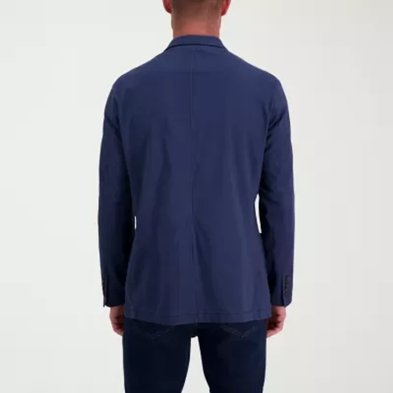 Haggar Smart Wash Mens Stretch Fabric Slim Fit Blazer