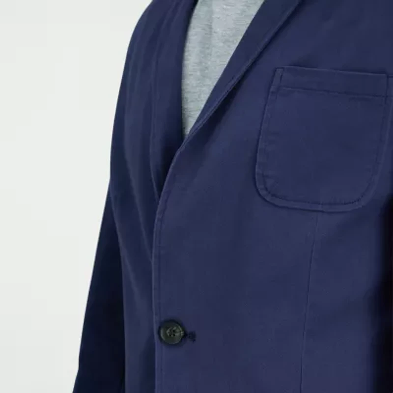 Haggar Smart Wash Mens Stretch Fabric Slim Fit Blazer