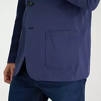 Haggar Smart Wash Mens Stretch Fabric Slim Fit Blazer