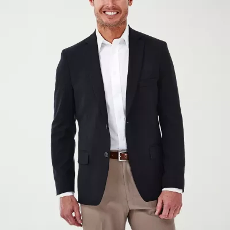 Haggar Inmotion Mens Stretch Fabric Classic Fit Sport Coat