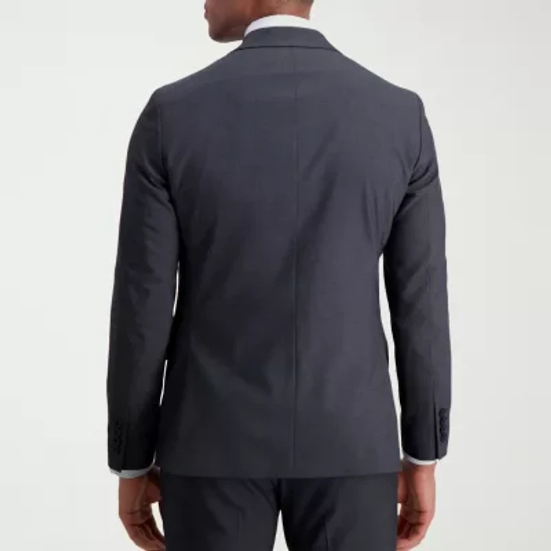 Haggar JMH Ultra Mens Stretch Fabric Super Slim Fit Suit Jacket