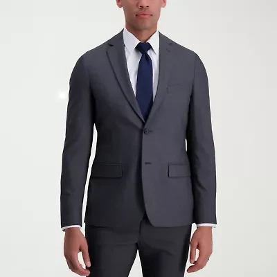 Haggar JMH Ultra Mens Stretch Fabric Super Slim Fit Suit Jacket