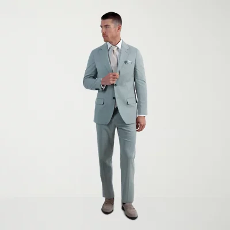 Haggar JMH Twill Mens Stretch Fabric Suit Jacket